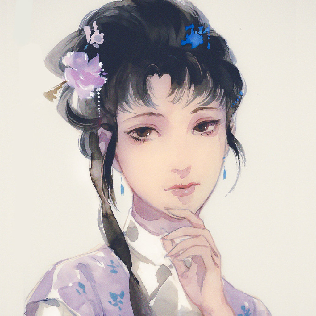 很美的古风人物头像,黛玉,宝钗,凤姐,小青,小白,太平公主_高清图集