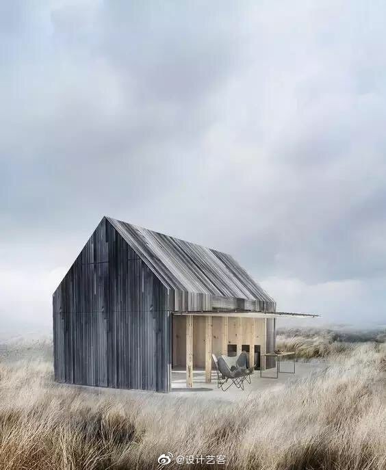 建筑设计现代坡屋顶营造