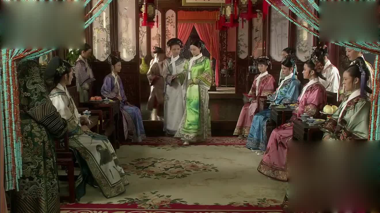 甄嬛传翊坤宫设圈套罚跪甄嬛欲落其子