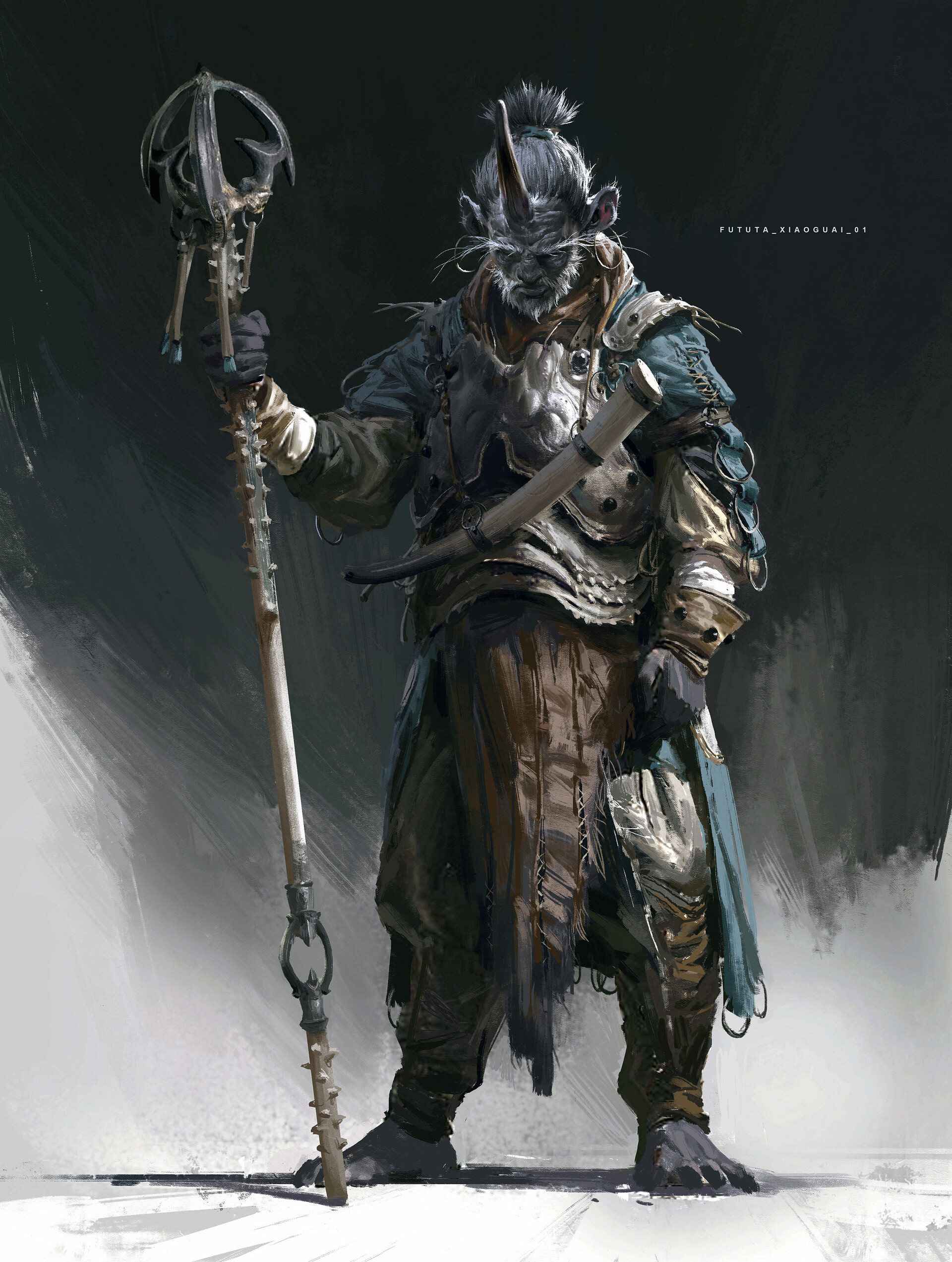 游科联合创始人黑神话悟空美术总监杨奇设计作品