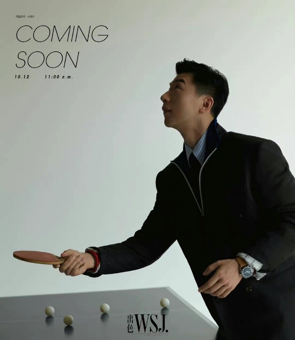 马龙好正啊侧颜也很帅气笑起来好甜