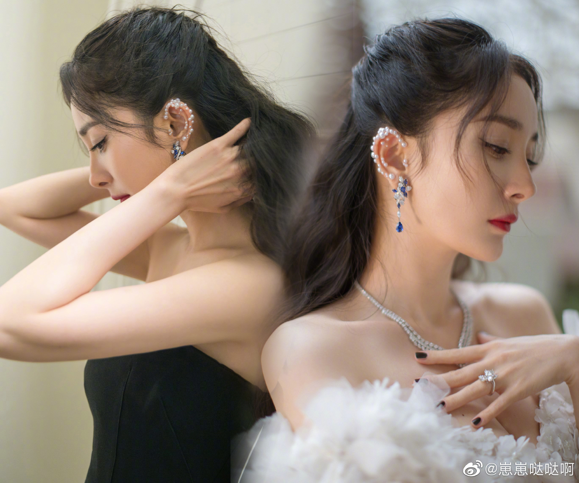 一副耳环拼全场,唐嫣杨幂红毯缺行头,钟楚曦宝格丽加持名媛气质