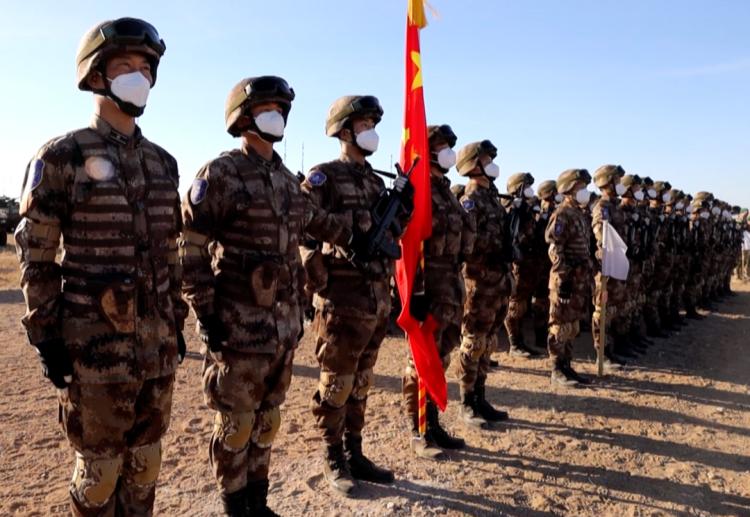 正文  上海合作组织联合反恐军事演习   正式开始   各国参演部队