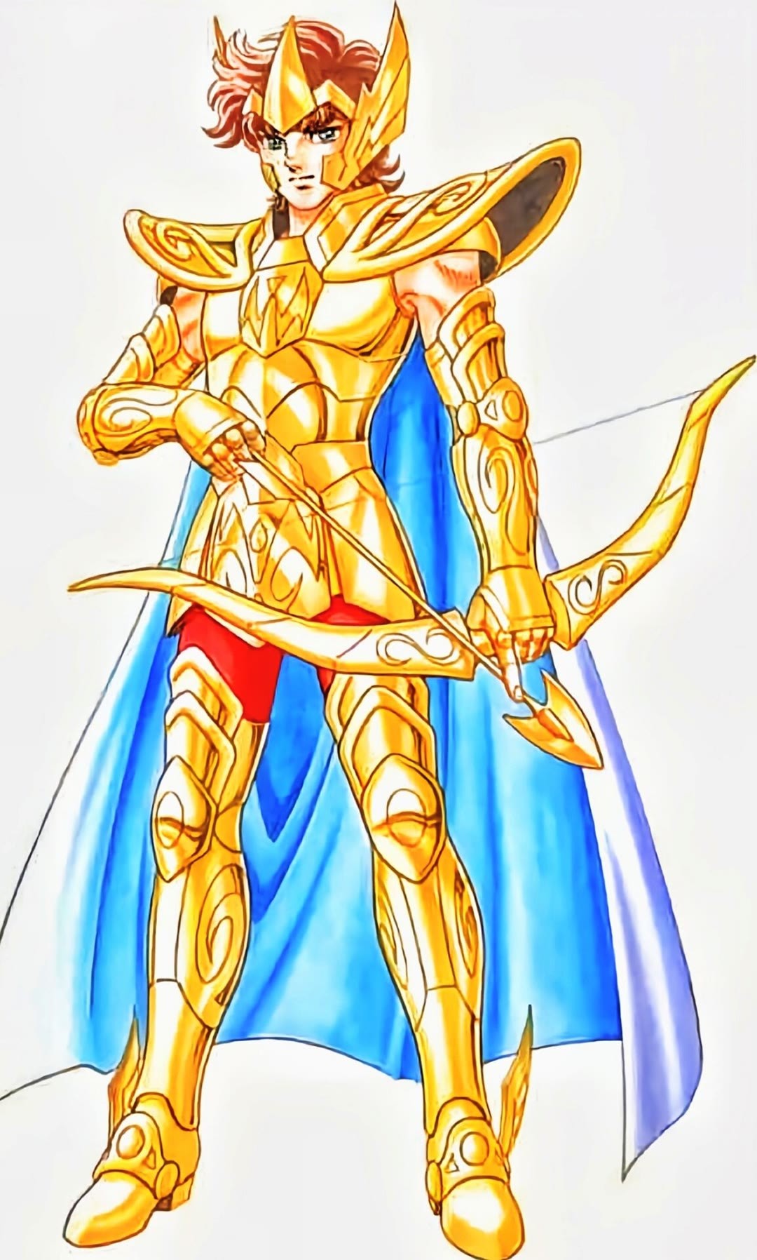 黄金圣斗士彩铅画