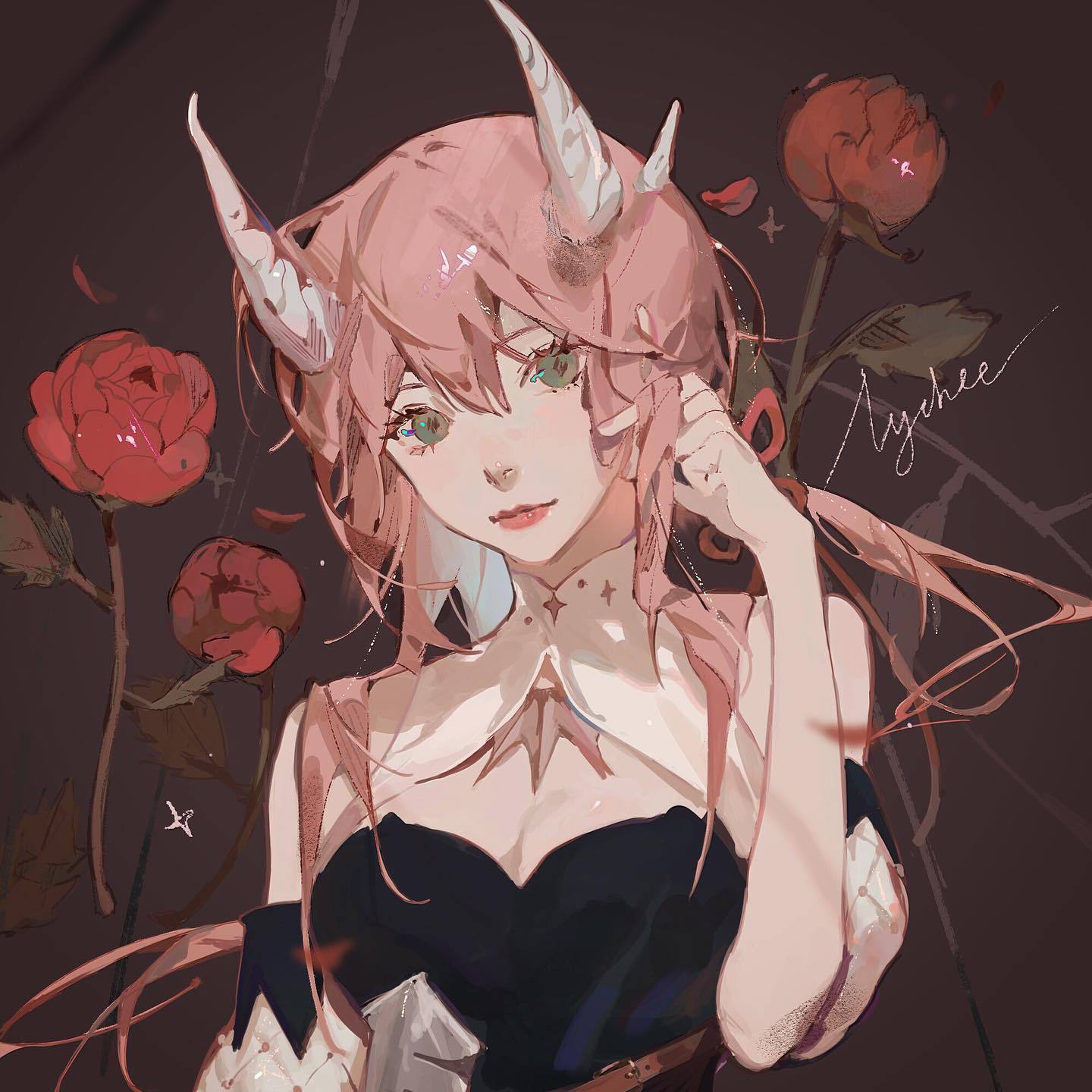 插画师ins:mistedsky