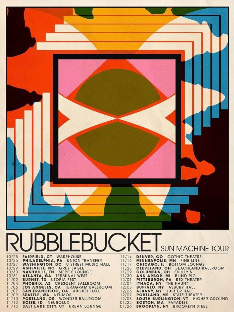 美国设计师aaronlowelldenton复古插画风海报作品