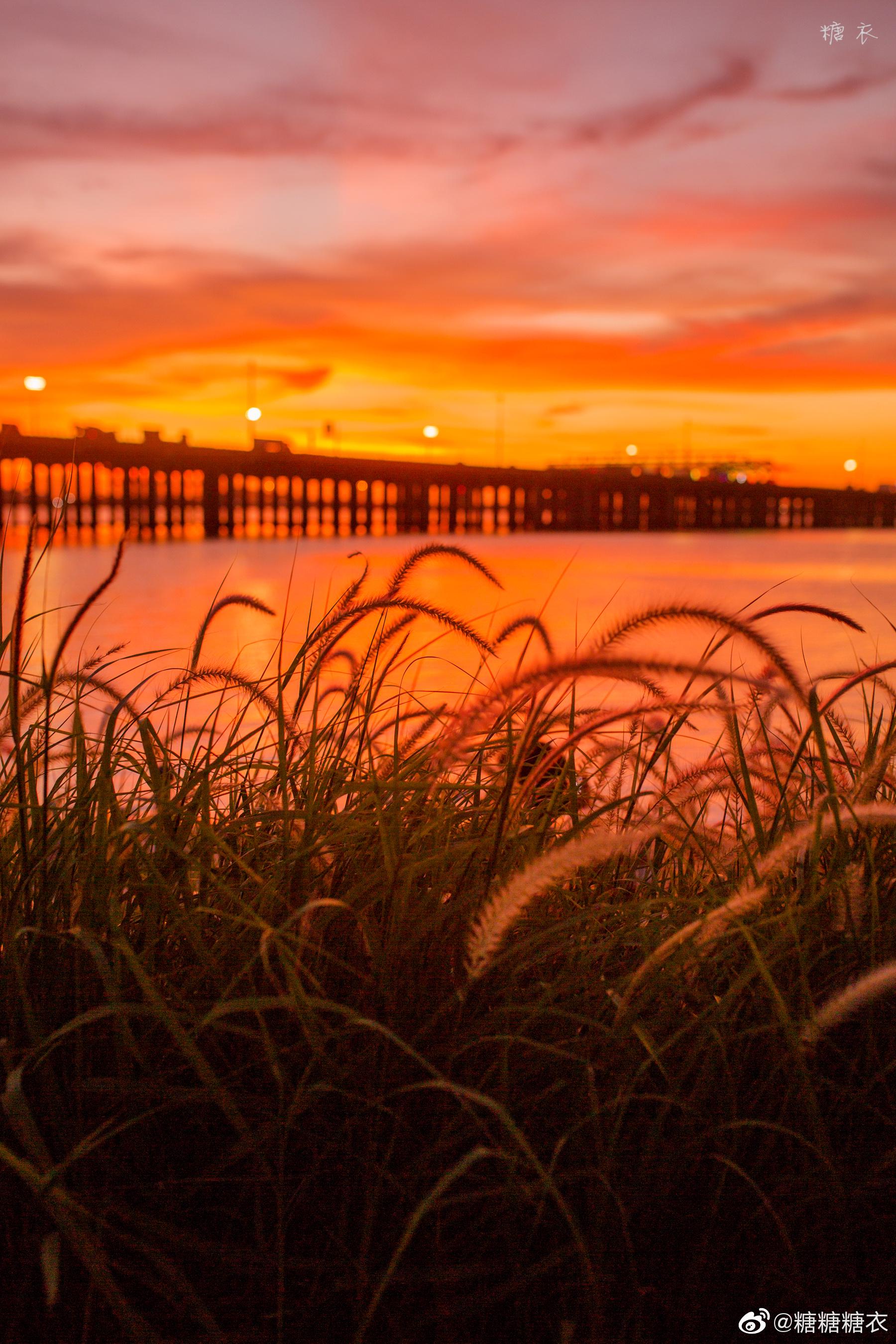 漫画里的日落天空照进现实