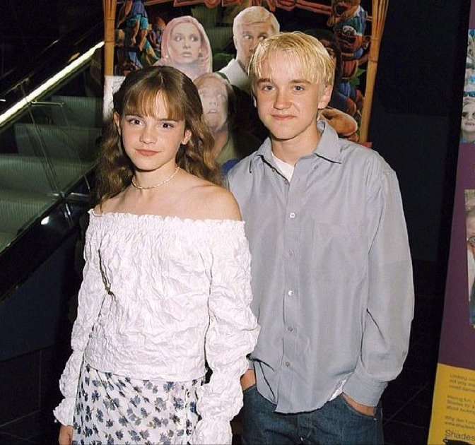 哈利波特冷门cp撒糖,马尔福为赫敏庆生,二人颜值向两极发展|马尔福