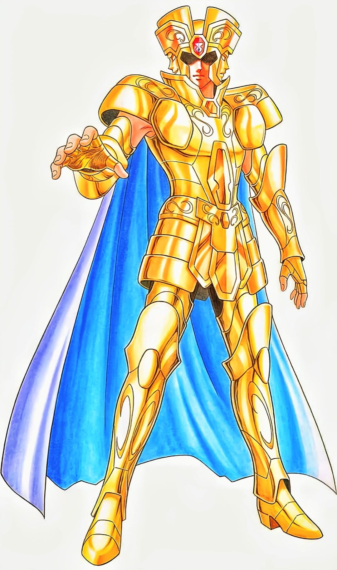 黄金圣斗士彩铅画