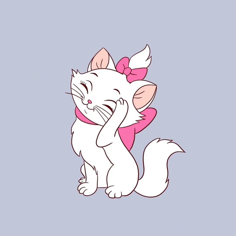 可爱的玛丽猫头像