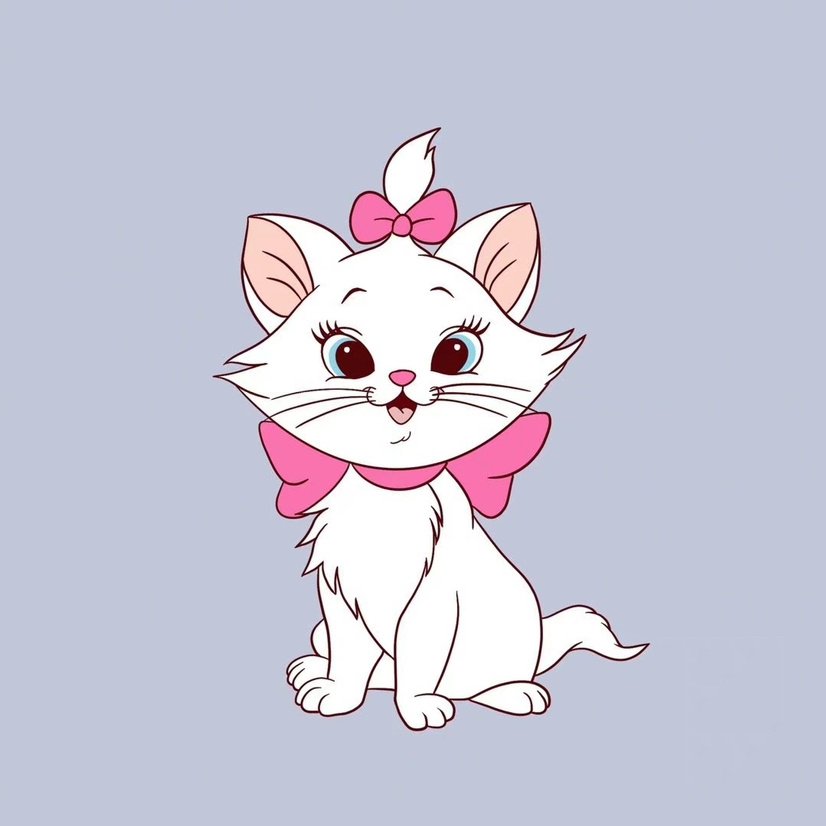 可爱的玛丽猫头像