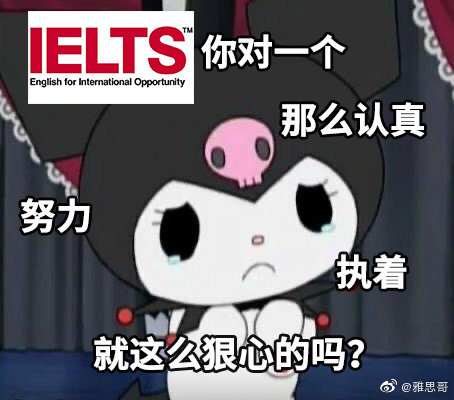 雅思吐槽表情包wsc版,你最喜欢哪一张