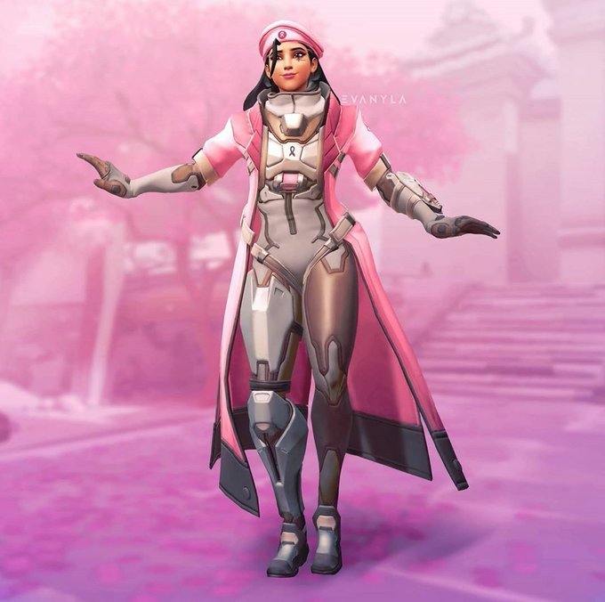 推主madison设计 守望先锋安娜慈善皮肤 by:twi.saltyoshi38