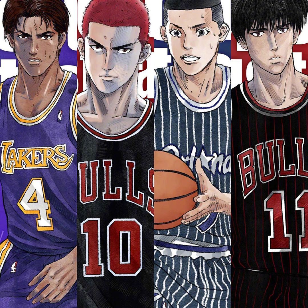 nba x 灌篮高手!收藏吧!
