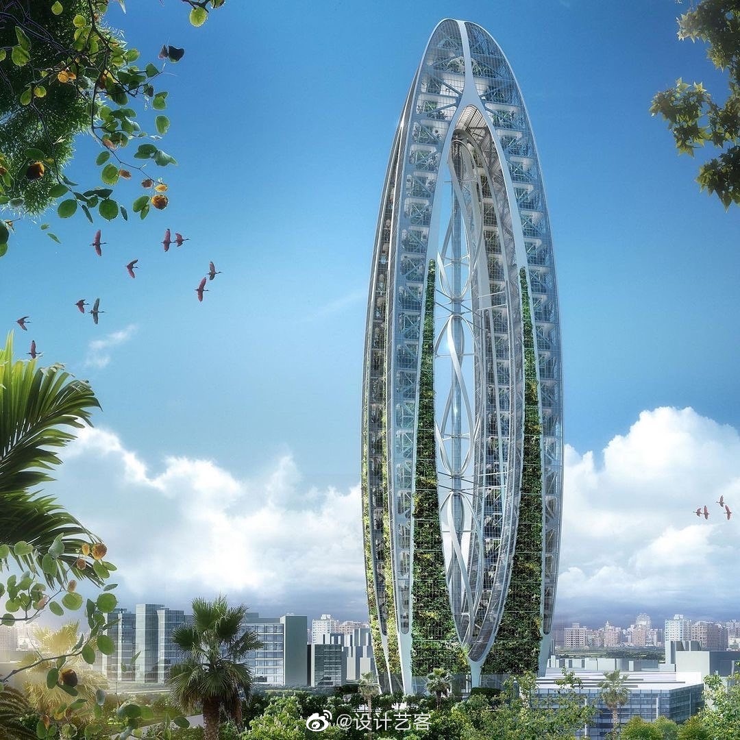 未来建筑新趋势超高层绿色可持续建筑