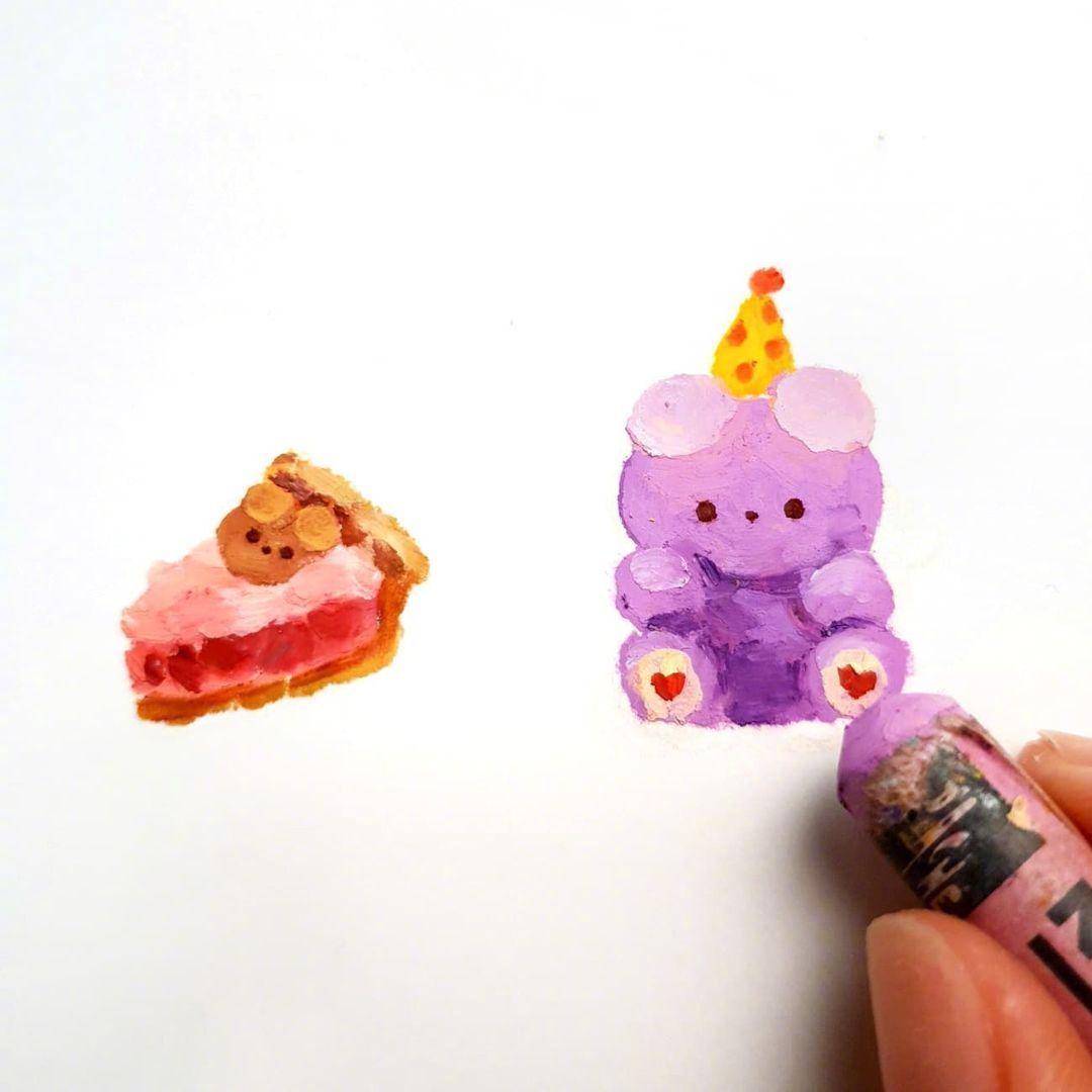 简约可爱的蜡笔小插画～_高清图集_新浪网