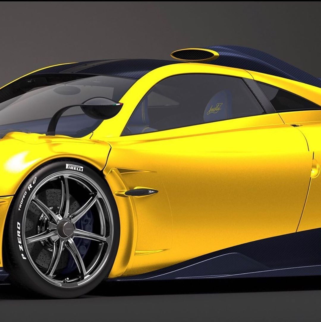 美帝土豪即将新入手的帕加尼huayra imola!_高清图集_新浪网