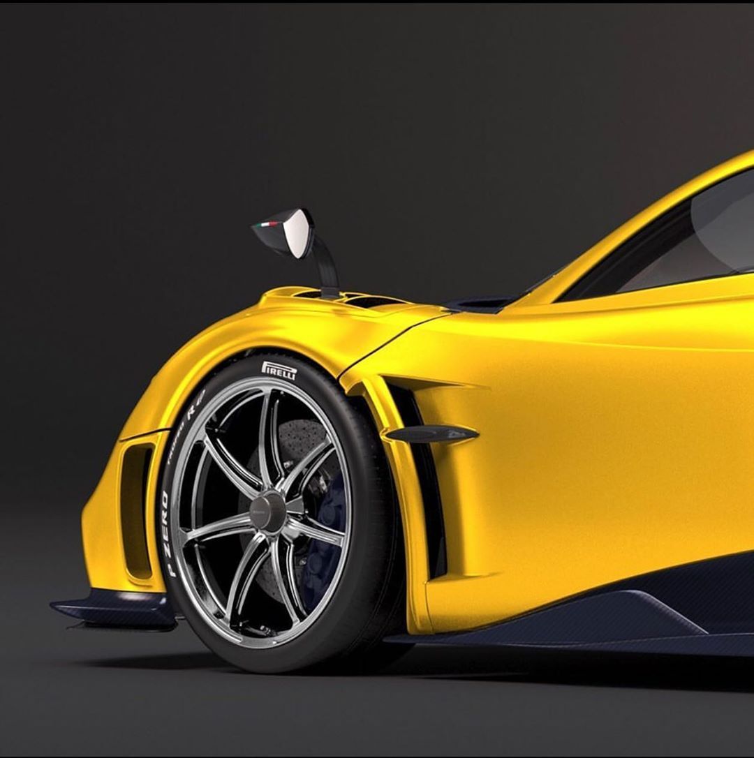 美帝土豪即将新入手的帕加尼huayra imola!