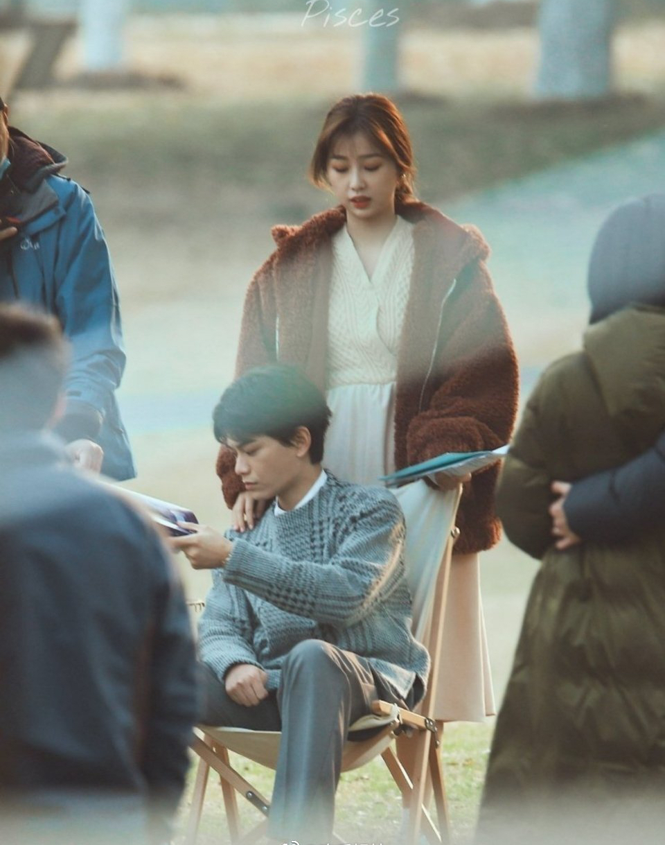 虞书欣,丁禹兮主演德《月光变奏曲》路透图来啦