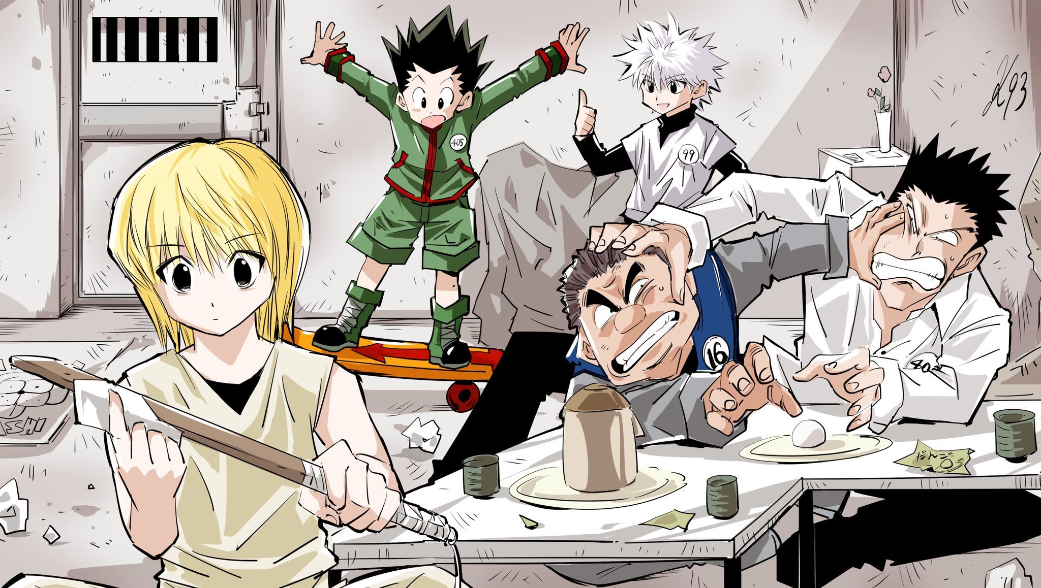 全职猎人系列壁纸(tri:@ k93______)_高清图集_新浪网