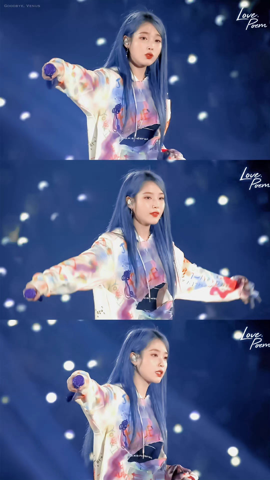 iu李知恩在舞台上会闪闪发光