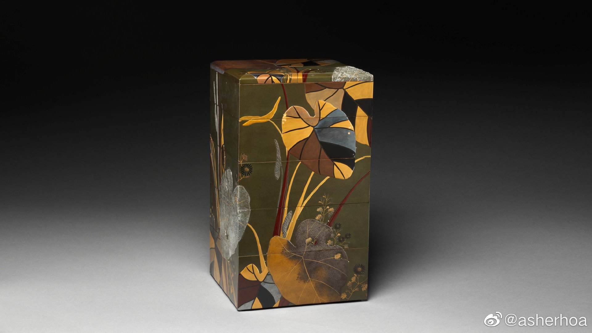 19世纪日本著名画家漆器师柴田是真18071891制作于19世纪中叶