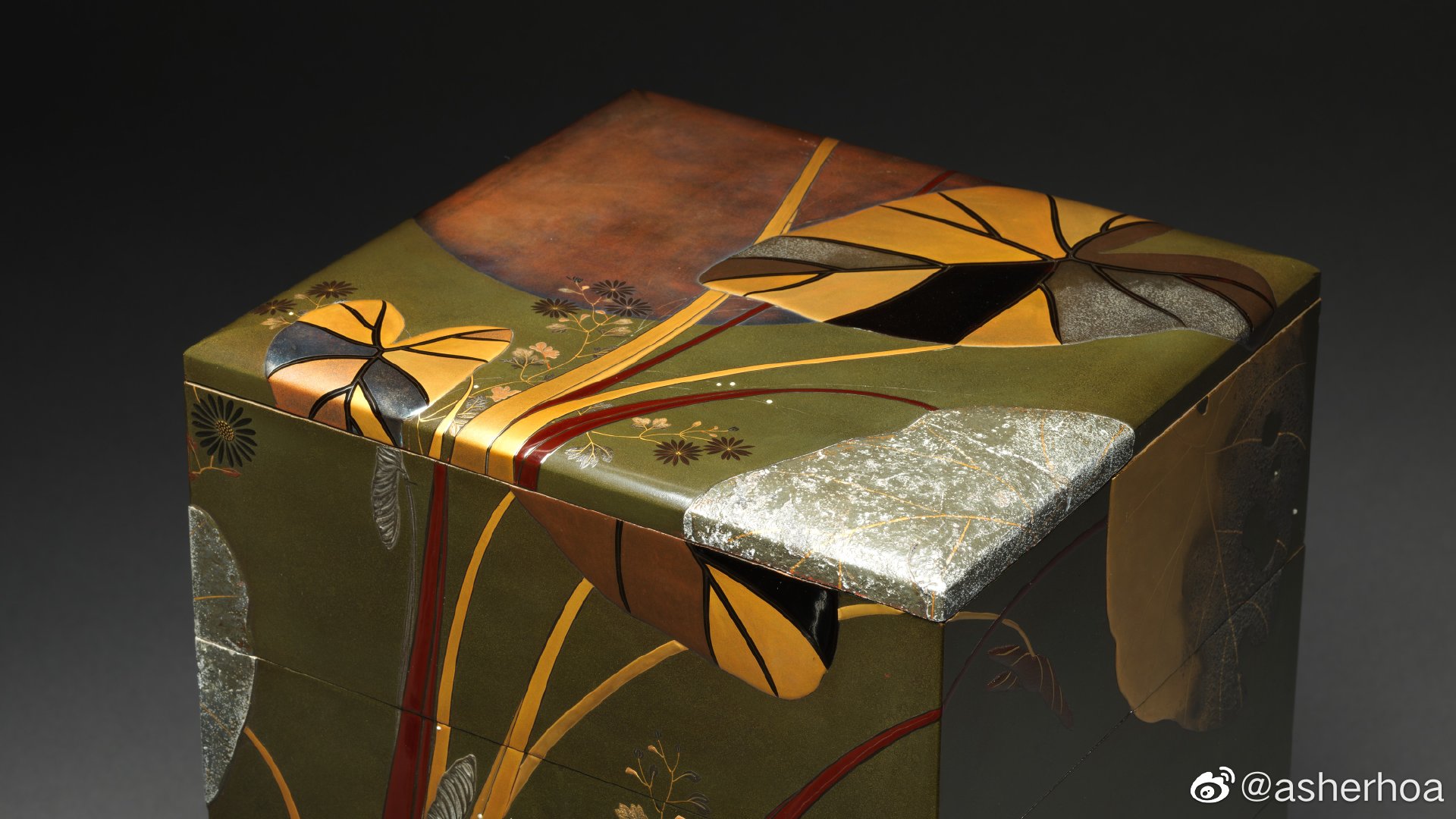 19世纪日本著名画家漆器师柴田是真18071891制作于19世纪中叶