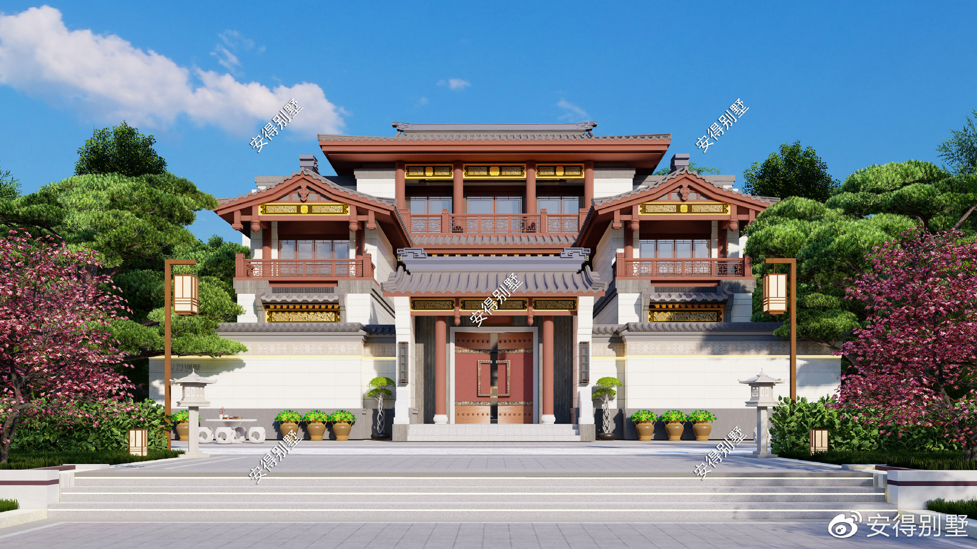 中式四合院民居设计，它不仅是豪宅的代表，更是文化的传承！