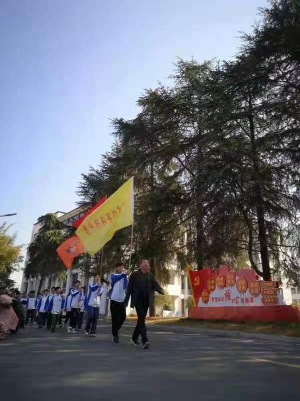 休宁海阳中学举行远足拉练活动|海阳|横江|师生_新浪新闻