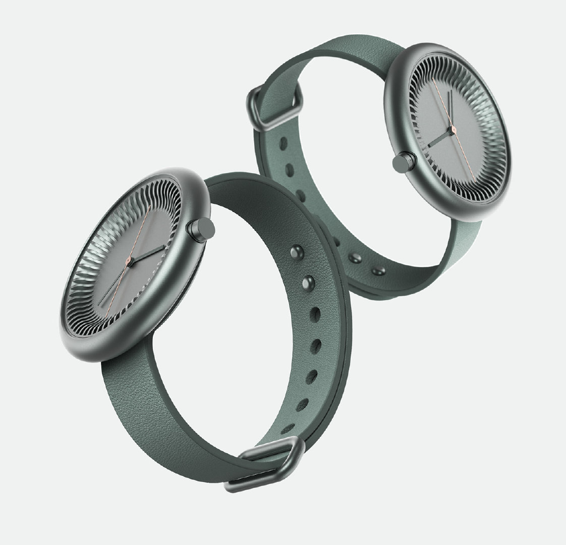 line watch 流线型的手表设计 产品设计手表推荐
