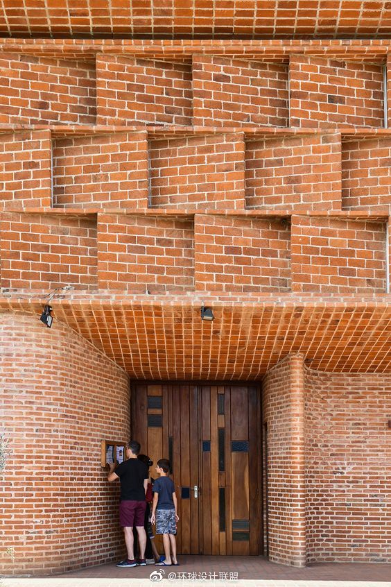 建筑设计丨红砖