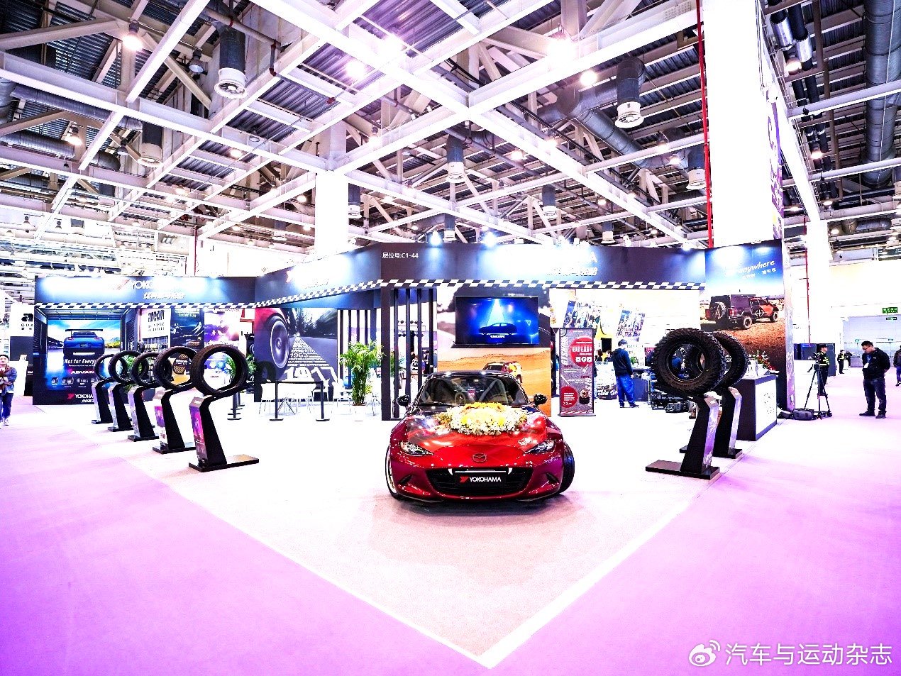 优科豪马携多款高性能轮胎亮相2024苏州gtshow汽车改装展