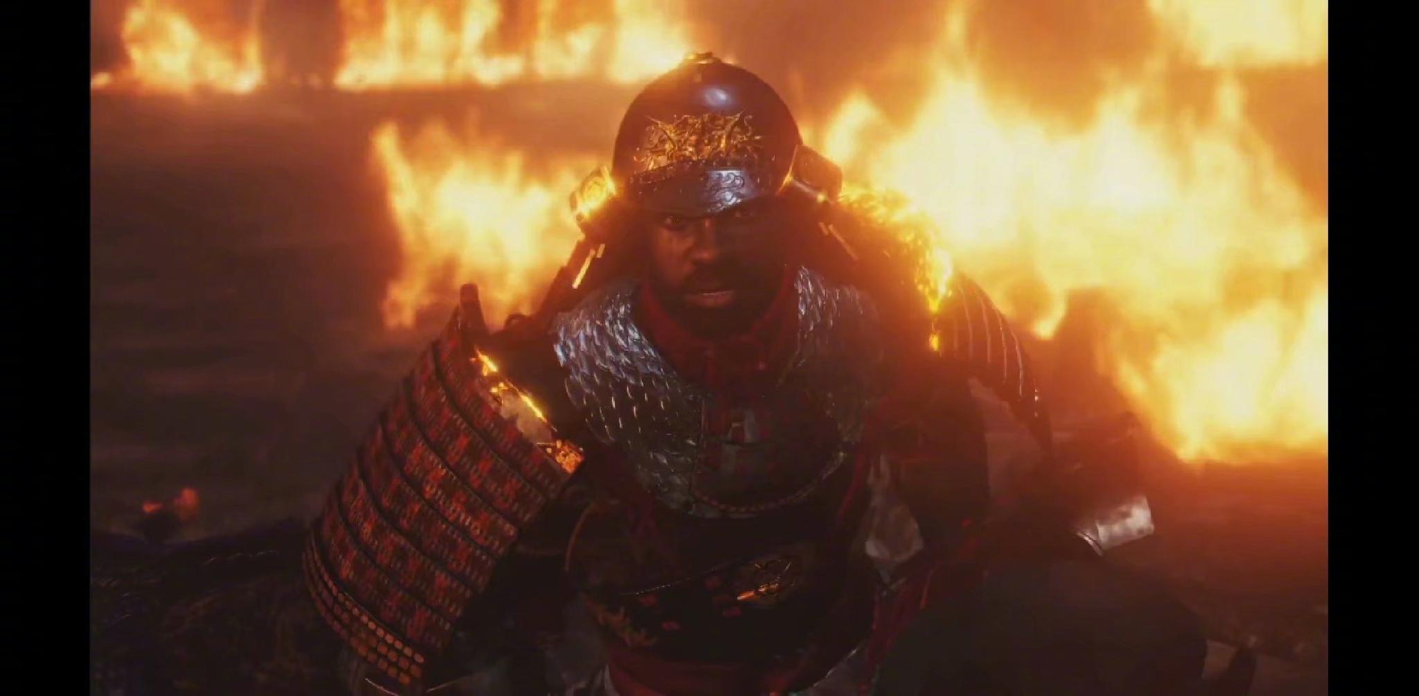 日本史上一位黑人武士:弥助_高清图集_新浪网