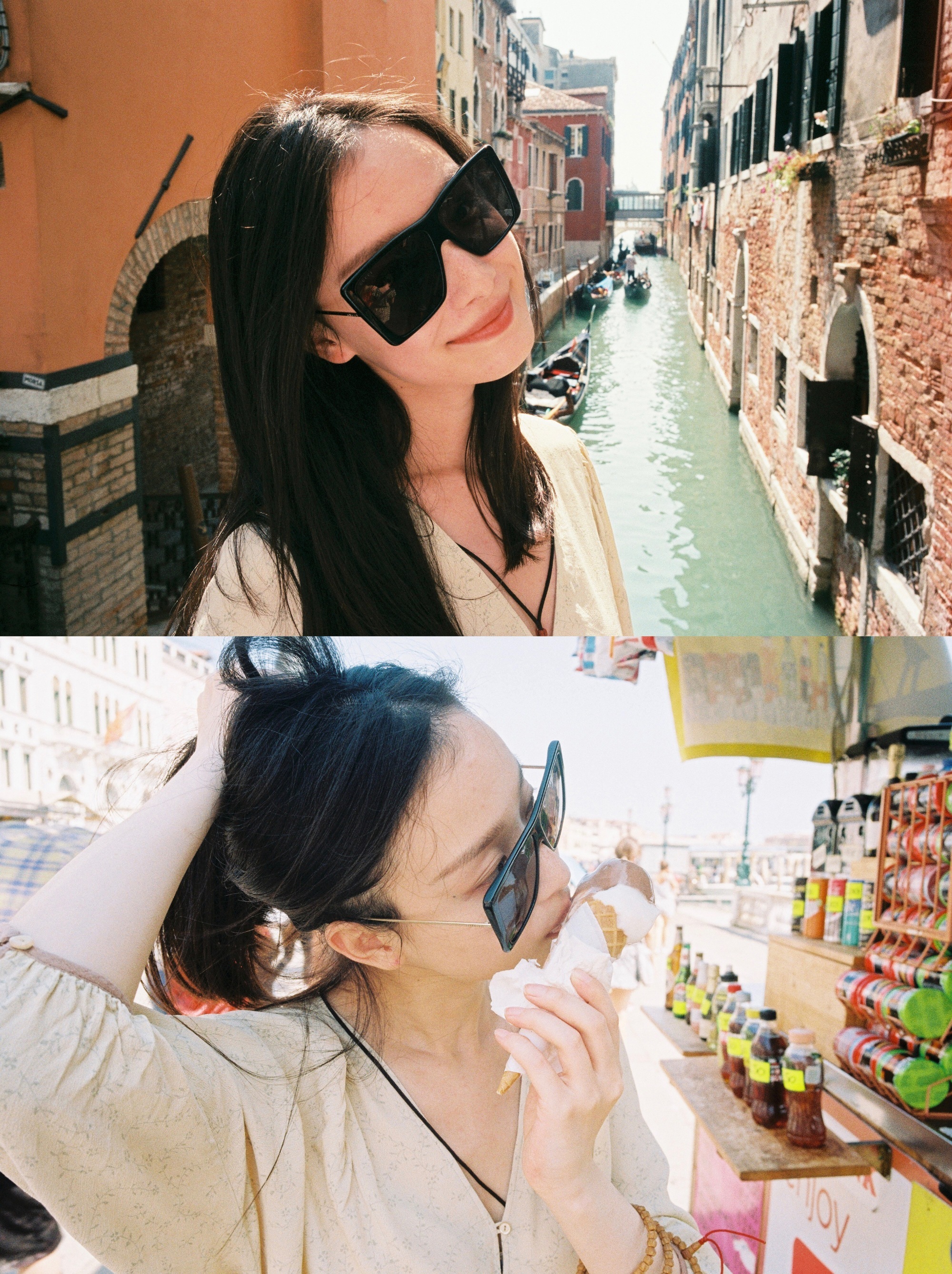 倪妮 威尼斯旅拍