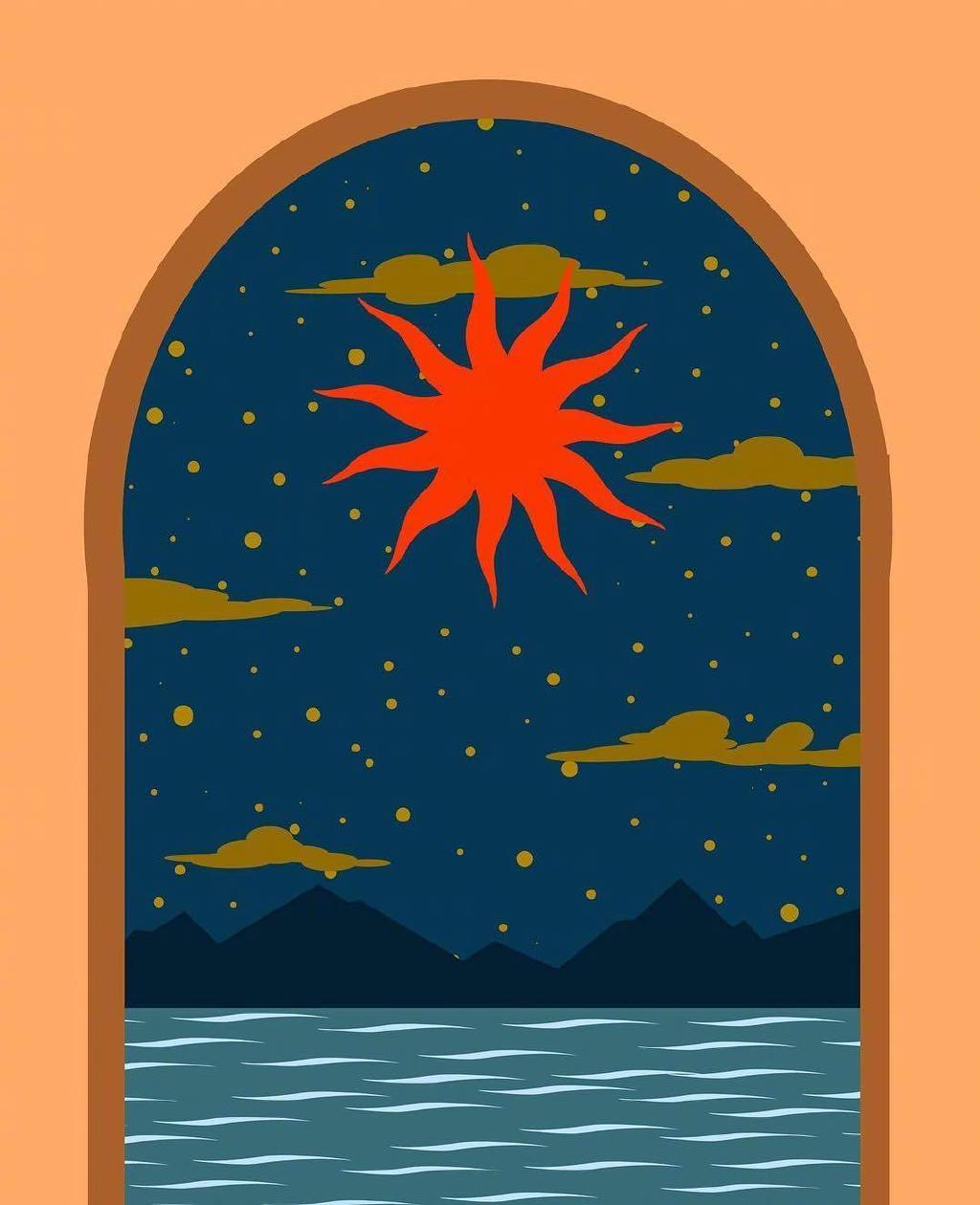 一组复古色调的插画设计 :georgegreaves