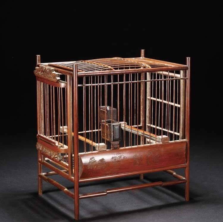 清代竹雕鸟笼_高清图集_新浪网