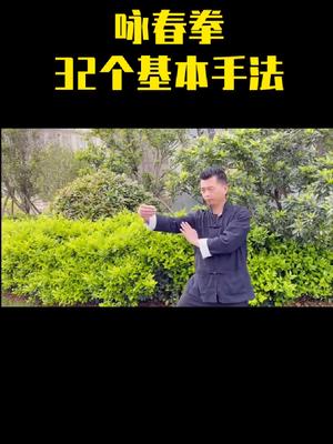 咏春拳的32个基本手法咏春拳基本功功夫|手法|咏春拳|基本功_新浪新闻