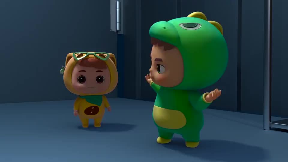 百变校巴抱抱龙快走吧阿凯很怕黑的他不想留在这里了