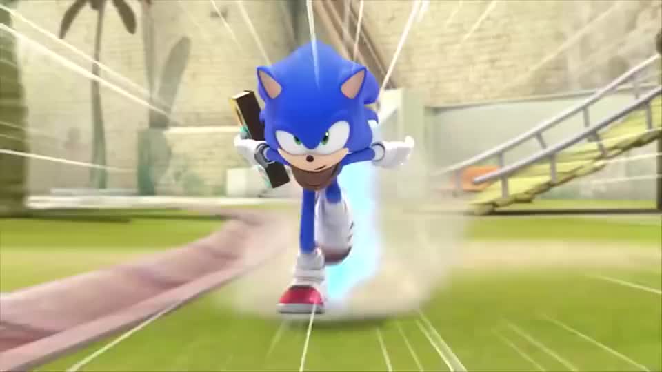 索尼克音爆索尼克在去还书的路上看到有人在为选汉堡而犹豫