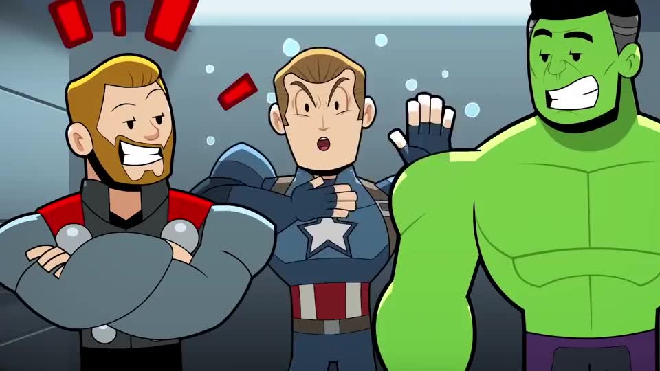 超级英雄 雷神和绿巨人成了臭屁大王 超能力者集体抵抗