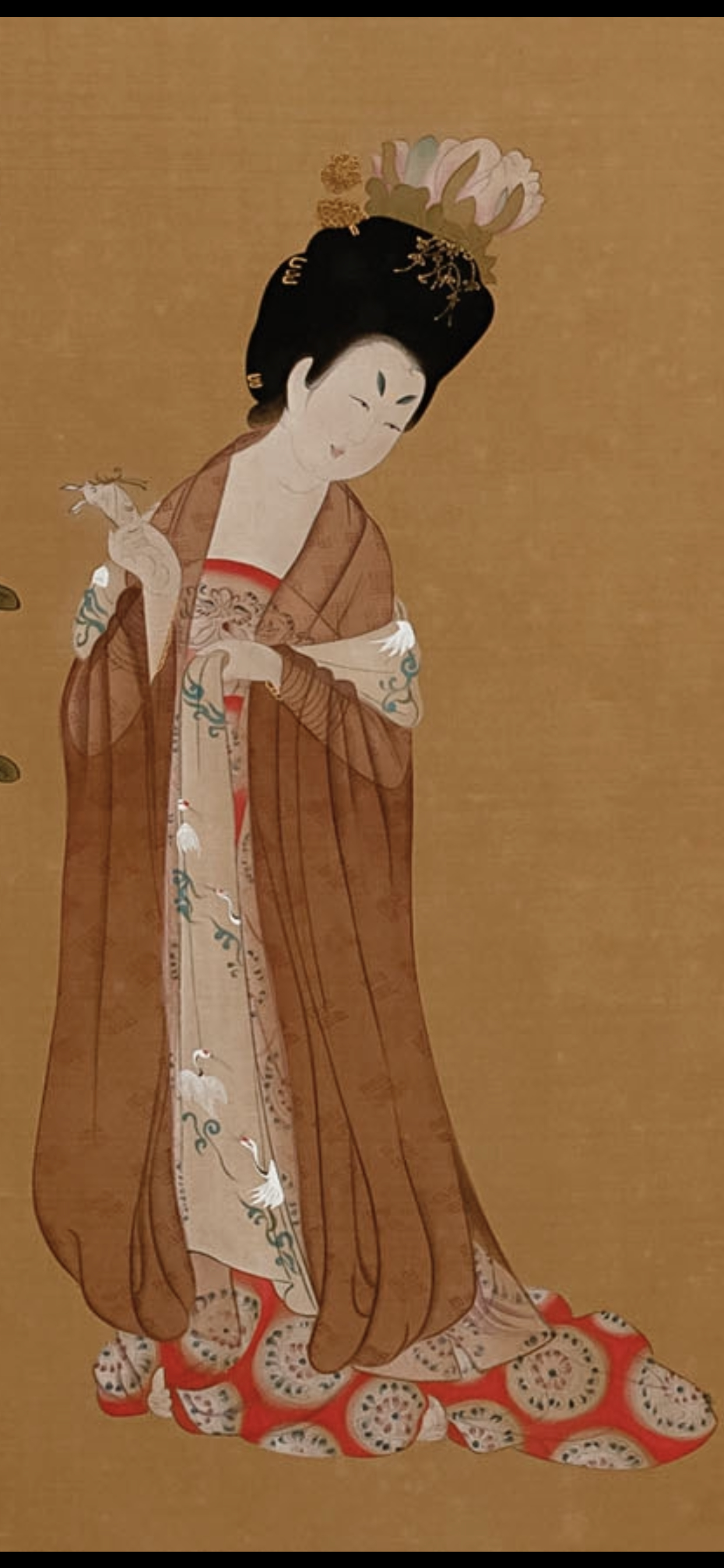 《簪花仕女图》,现藏于辽宁省博物馆……_高清图集_新浪网