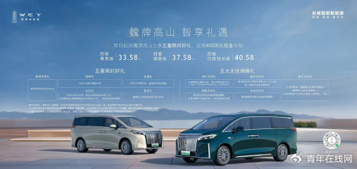 教师额外再省3千！魏牌高山MPV 9月购车政策出炉-魏品牌怎么样