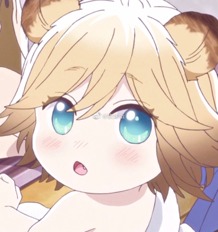 自截动漫头像《乌冬面之国的金色毛球》"可爱含量:100%"