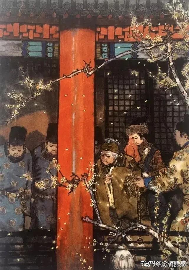 戴邦敦绘《红楼梦》,来自书友金梅隐室的分享