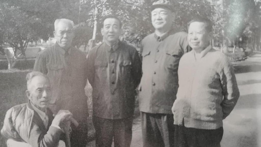 1982年，一位白发老人来广州，大军区司令和政委亲自接待并合影|刘邓大军|梁兴初|尤太忠_新浪新闻