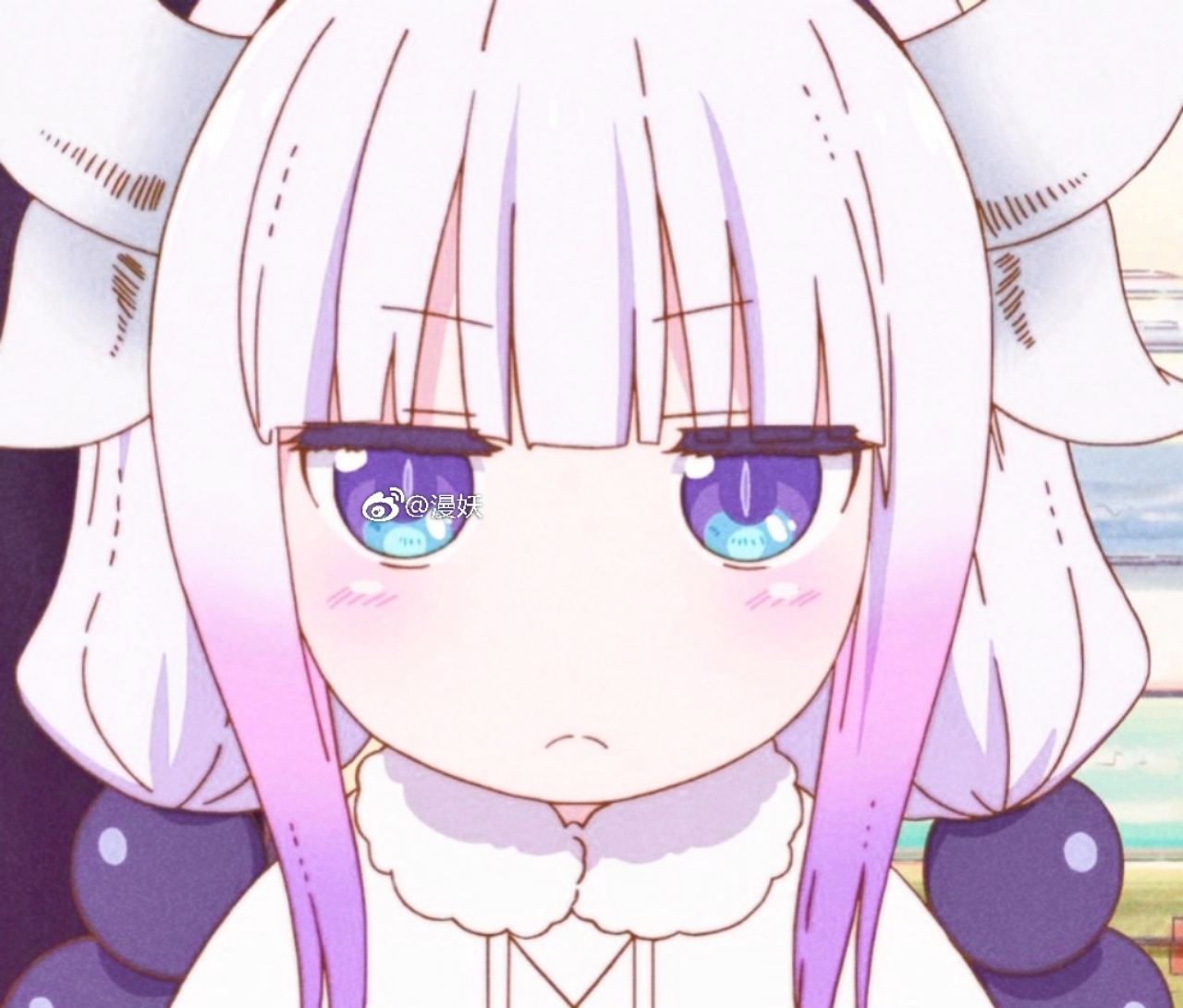 自截动漫头像《小林家的龙女仆》萌萌哒康娜酱～_高清图集_新浪网