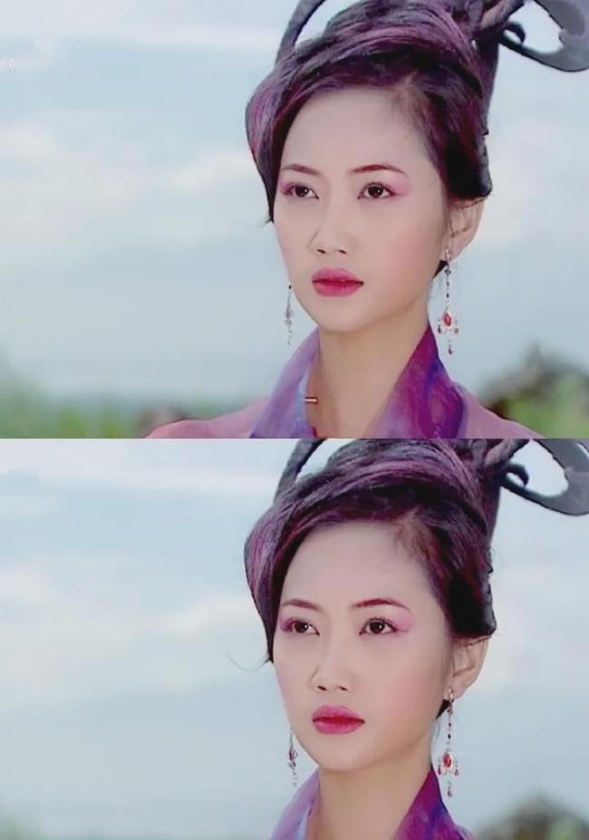 扮演花牵牛的演员叫 西丽波香,盘亮条顺的傣族姑娘,既有高贵冷艳的