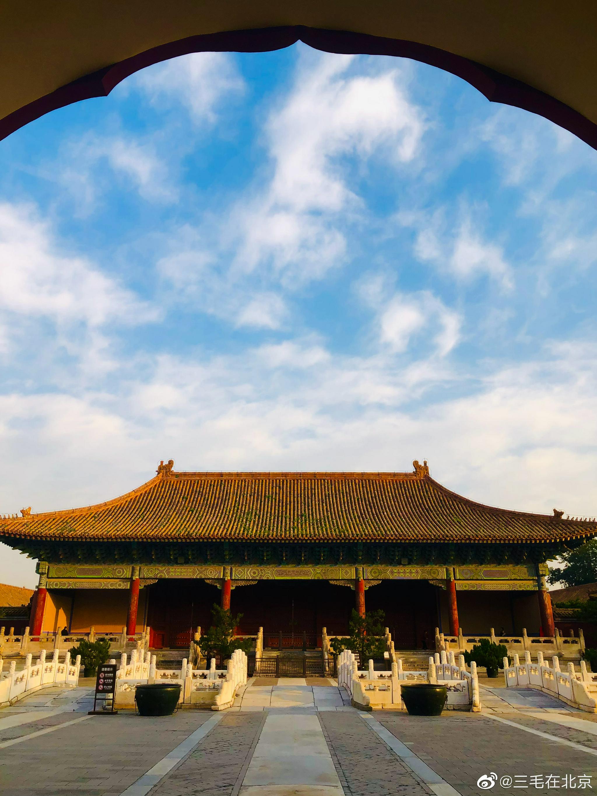 古建云天 太庙清晨 摄影