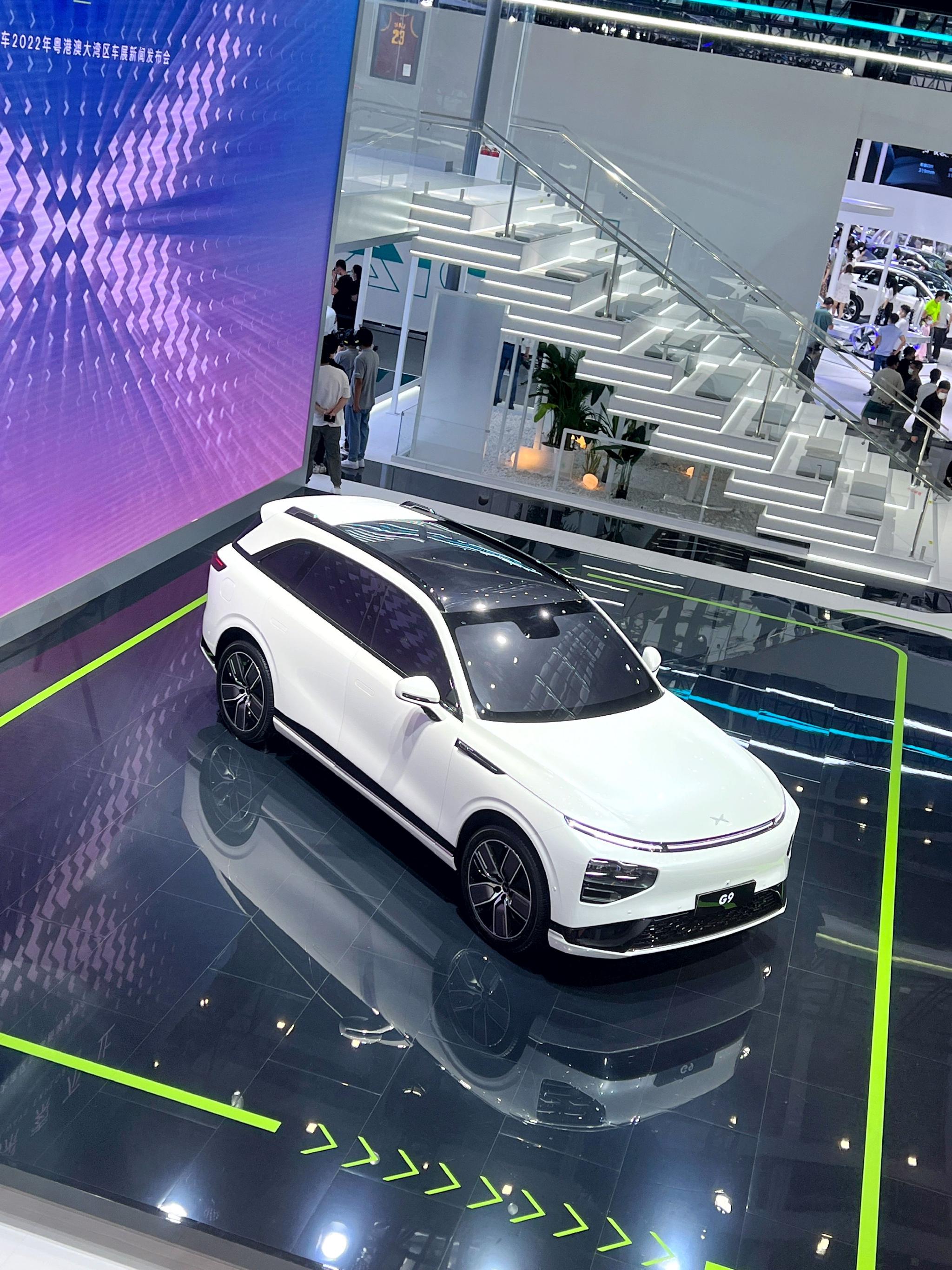 又在小鹏展台看到了心心念念的小鹏g9……-新浪汽车