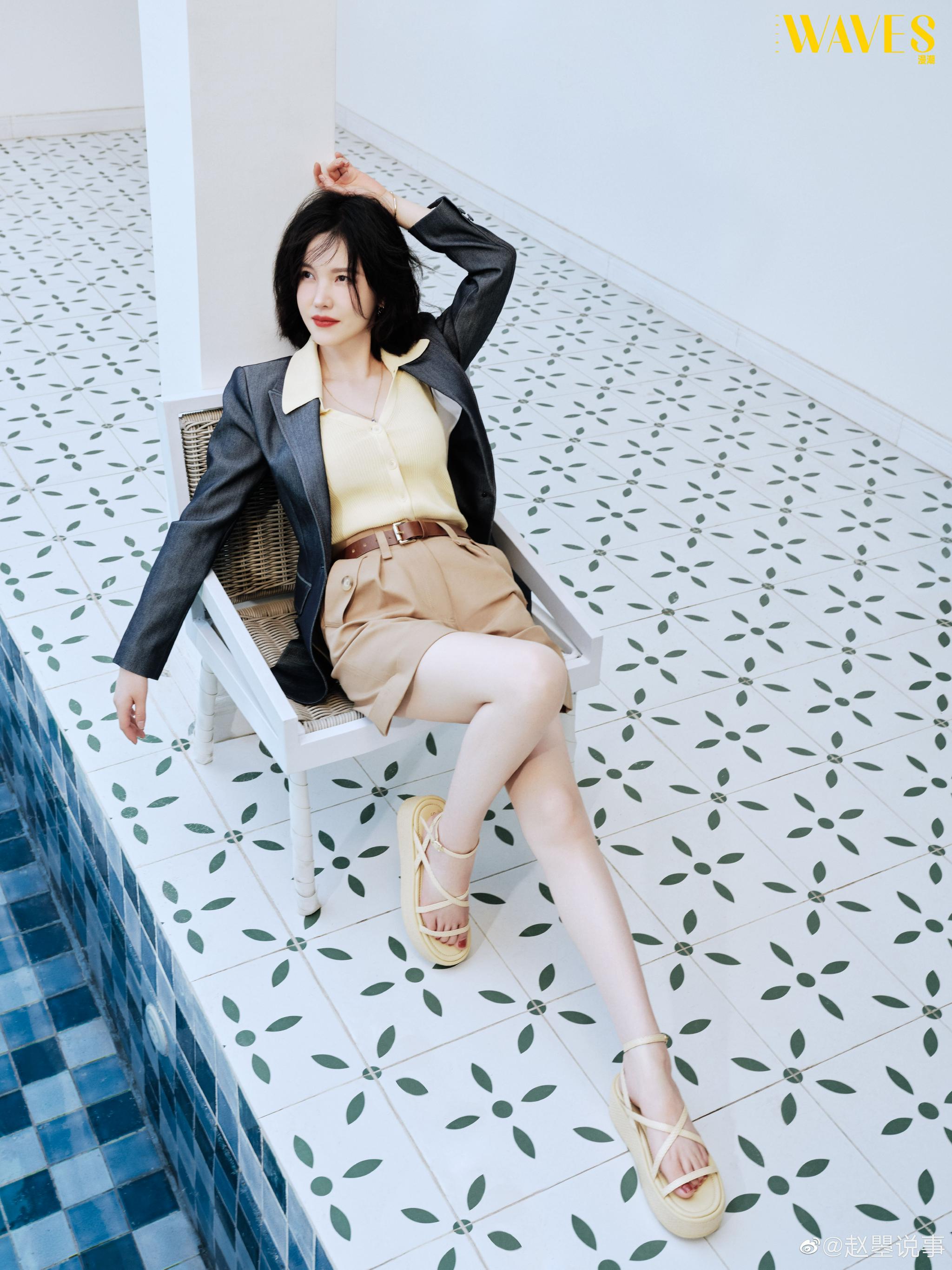 杨子姗这造型真的是太棒了